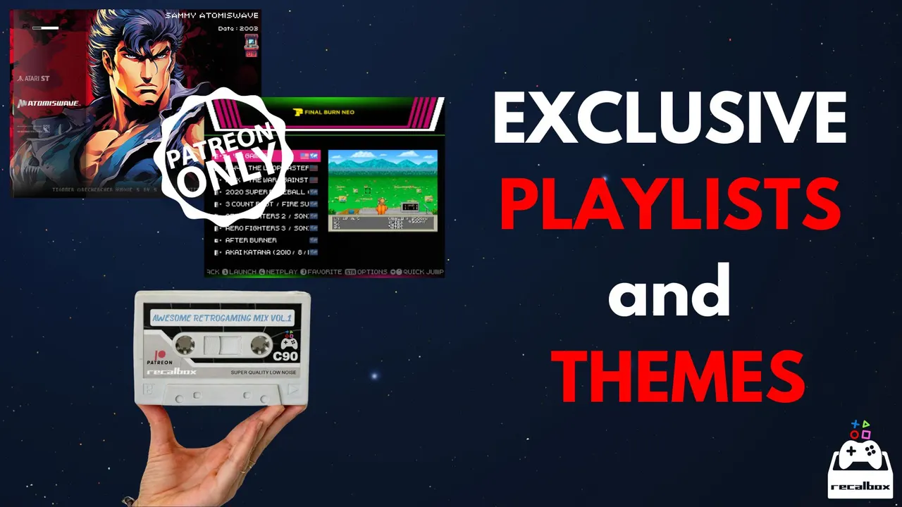 Exclusive themes and playlists