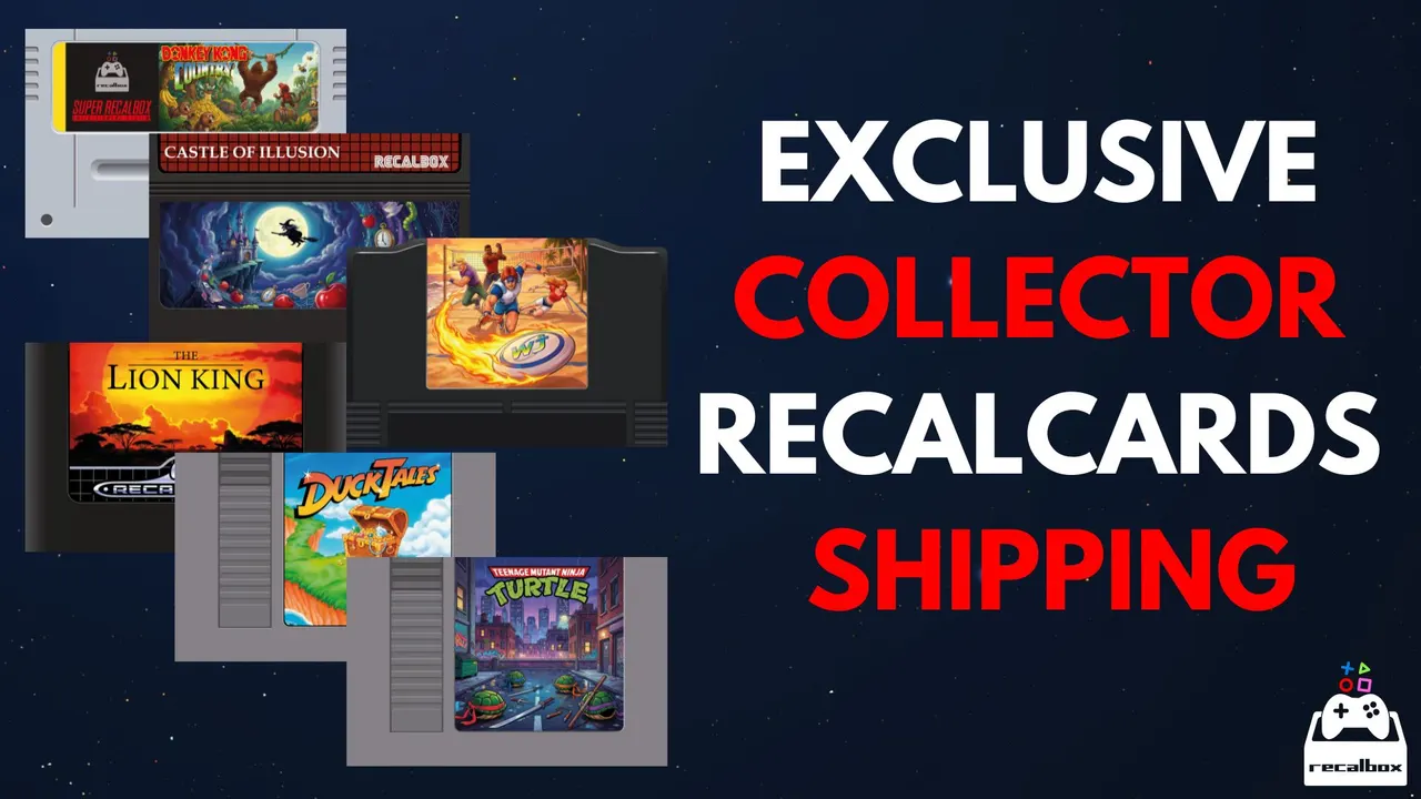 Exclusive collector RecalCards