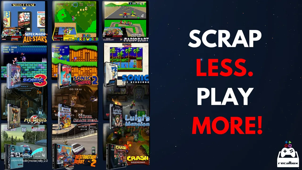 Scrape less, play more