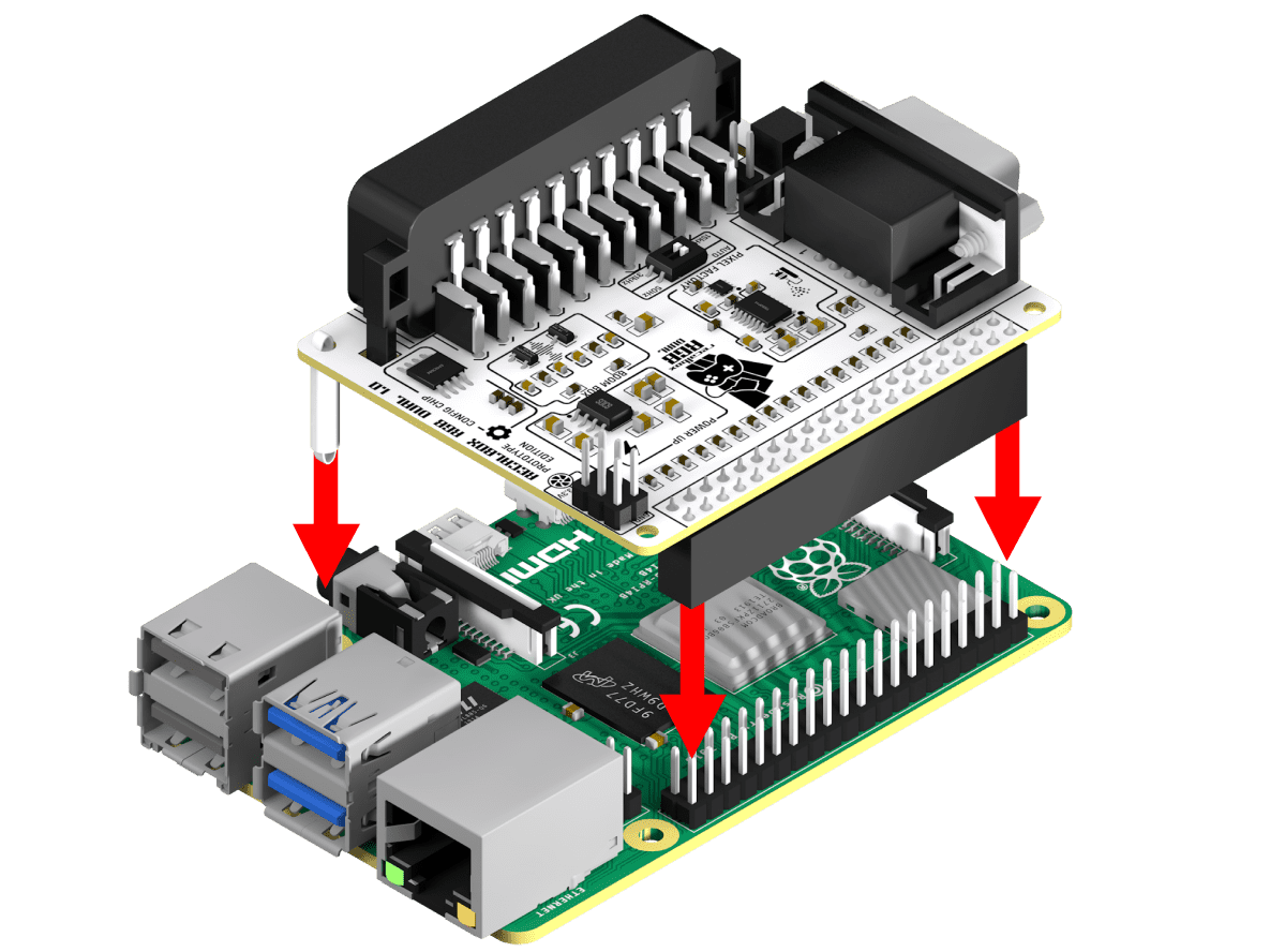 Connect on Rpi 3 or 4 step 1