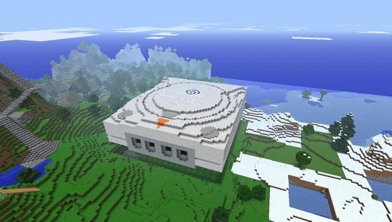 Un clone Minecraft jouable sur Dreamcast | recalbox.com