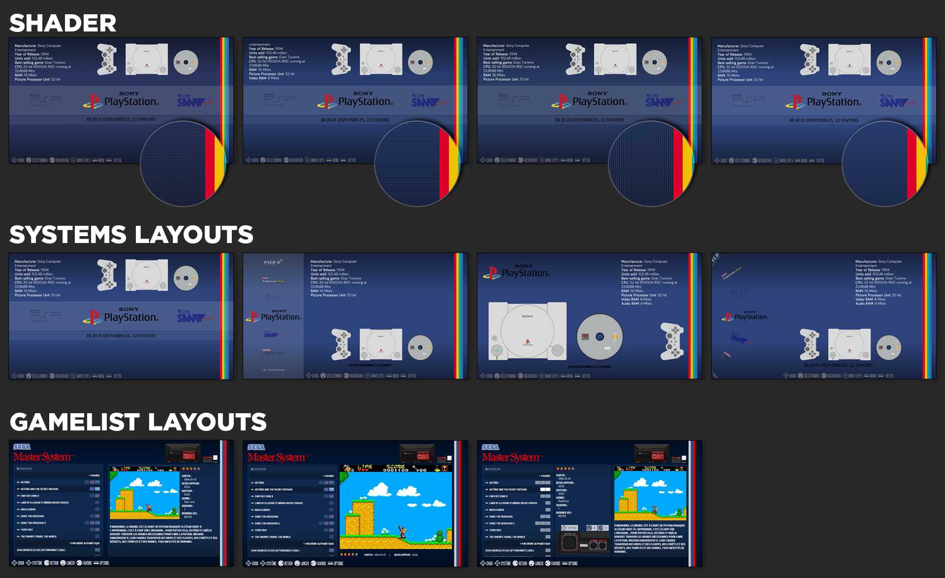 Un nouveau thème pour Recalbox 10 : les Patrons votent pour l'interface de demain