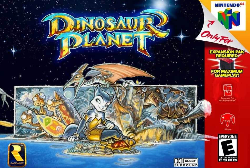 Before Star Fox Adventures, there was Dinosaur Planet