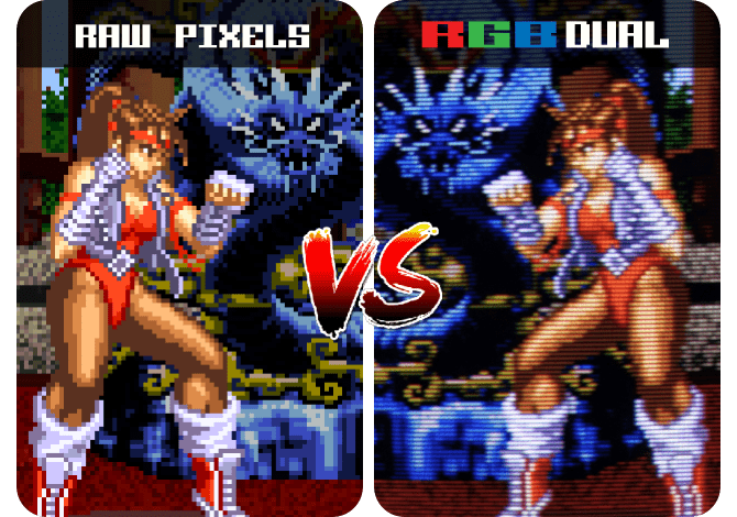Pixel Versus CRT 1