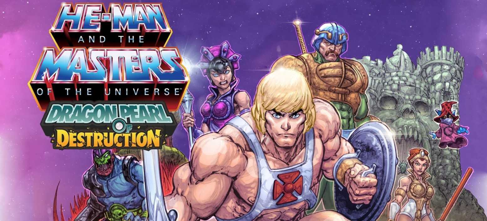 He-Man returns to smash Skeletor in pixel art
