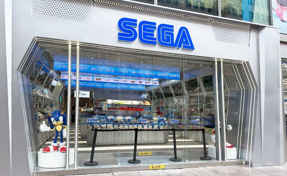 SEGA opens its first official shop in Shanghai