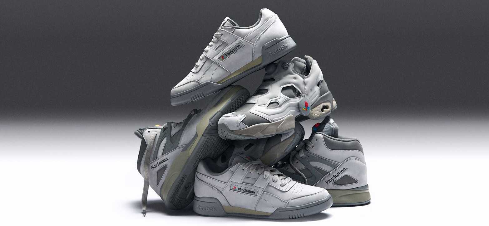 Reebok and PlayStation Celebrate 30 Years of PS1 with a Sneaker Collection