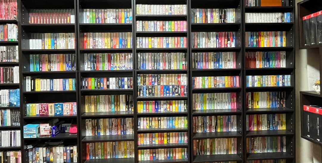 Japanese collector brings together the entire Game Boy Advance catalogue