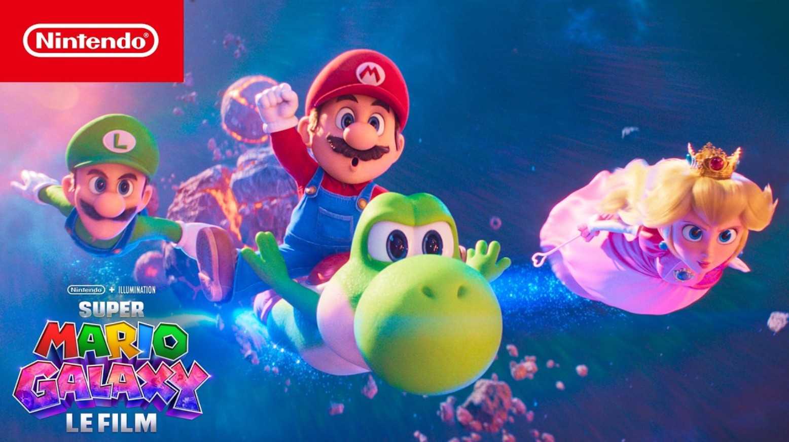 Super Mario Galaxy Le Film : la bande-annonce finale est là