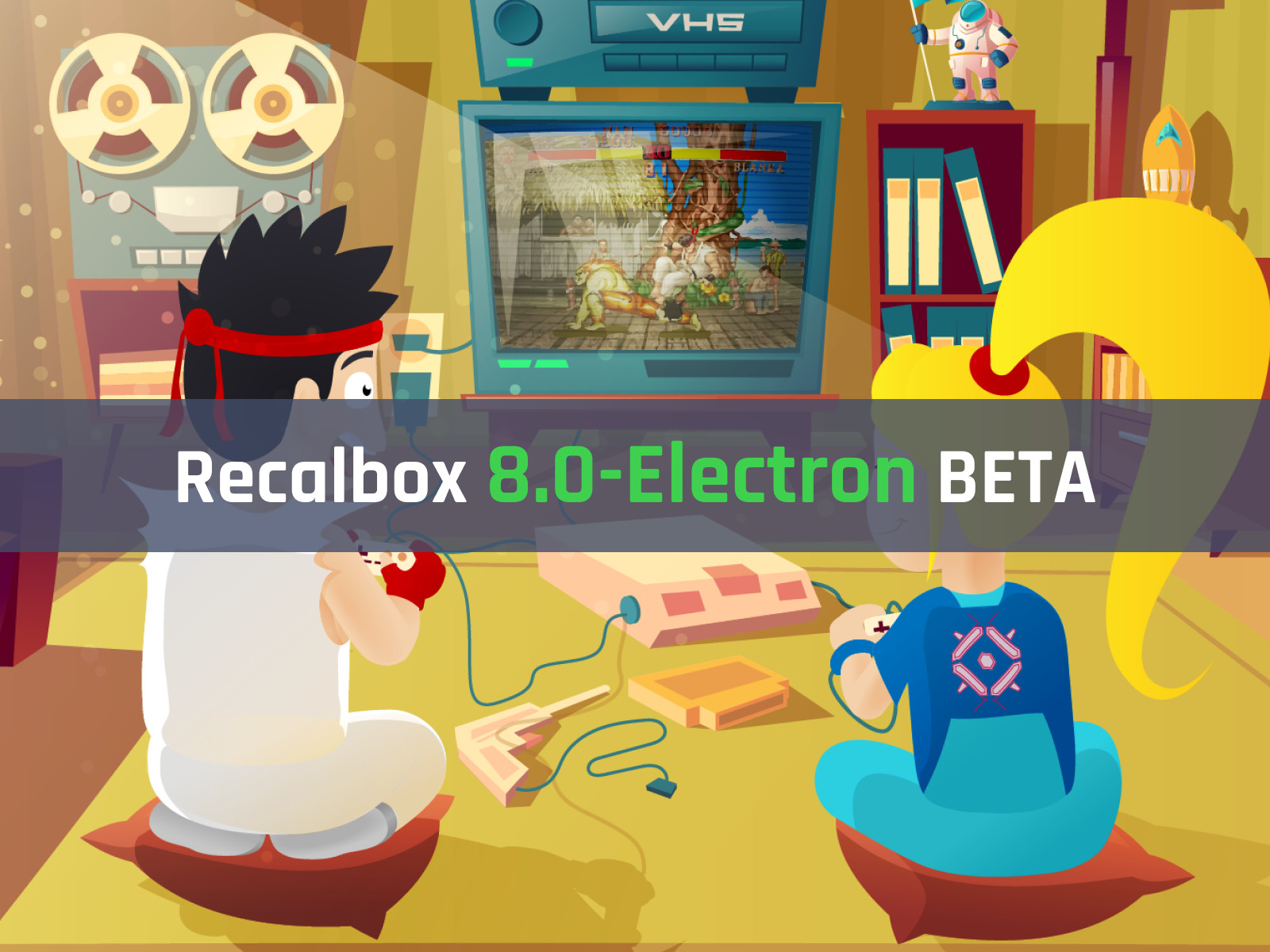 Recalbox 8.0Electron BETA