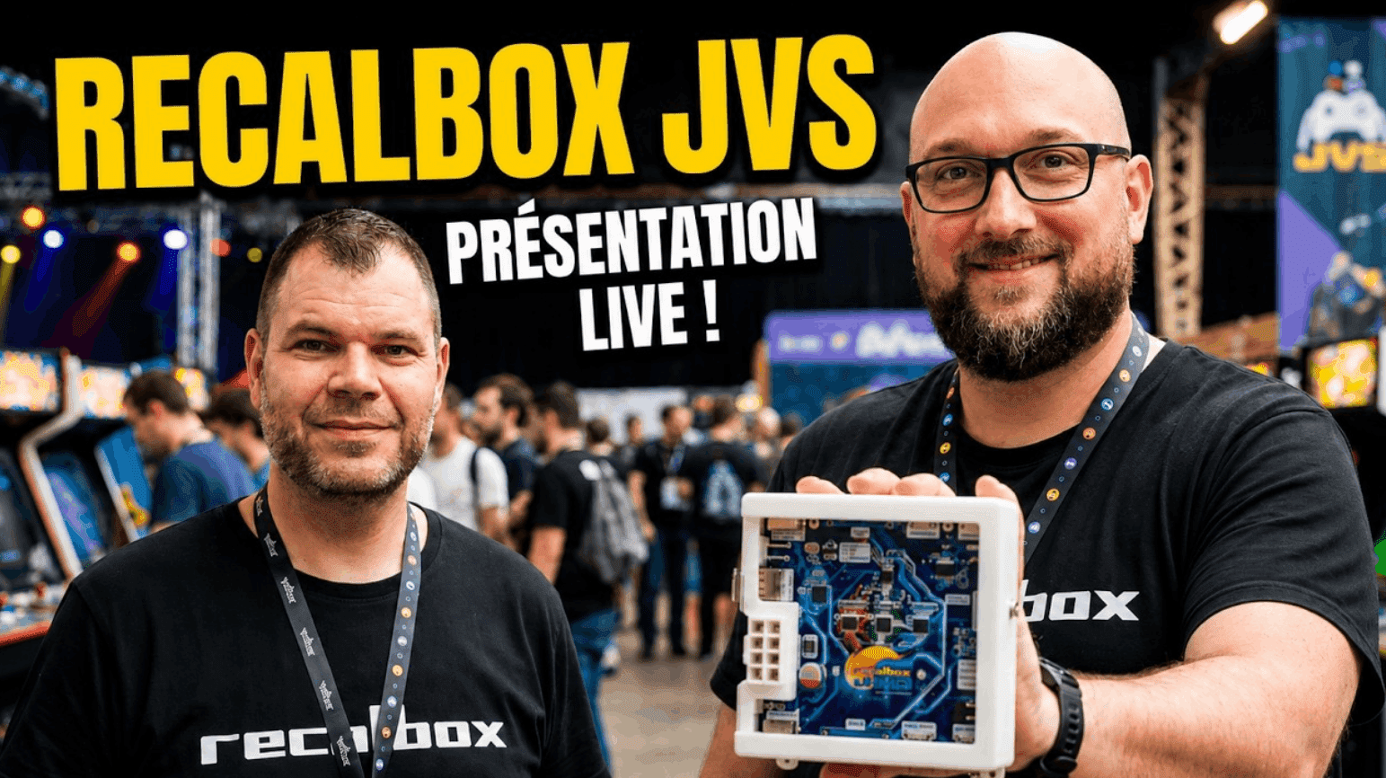 Revivez la soirée de lancement du Recalbox JVS