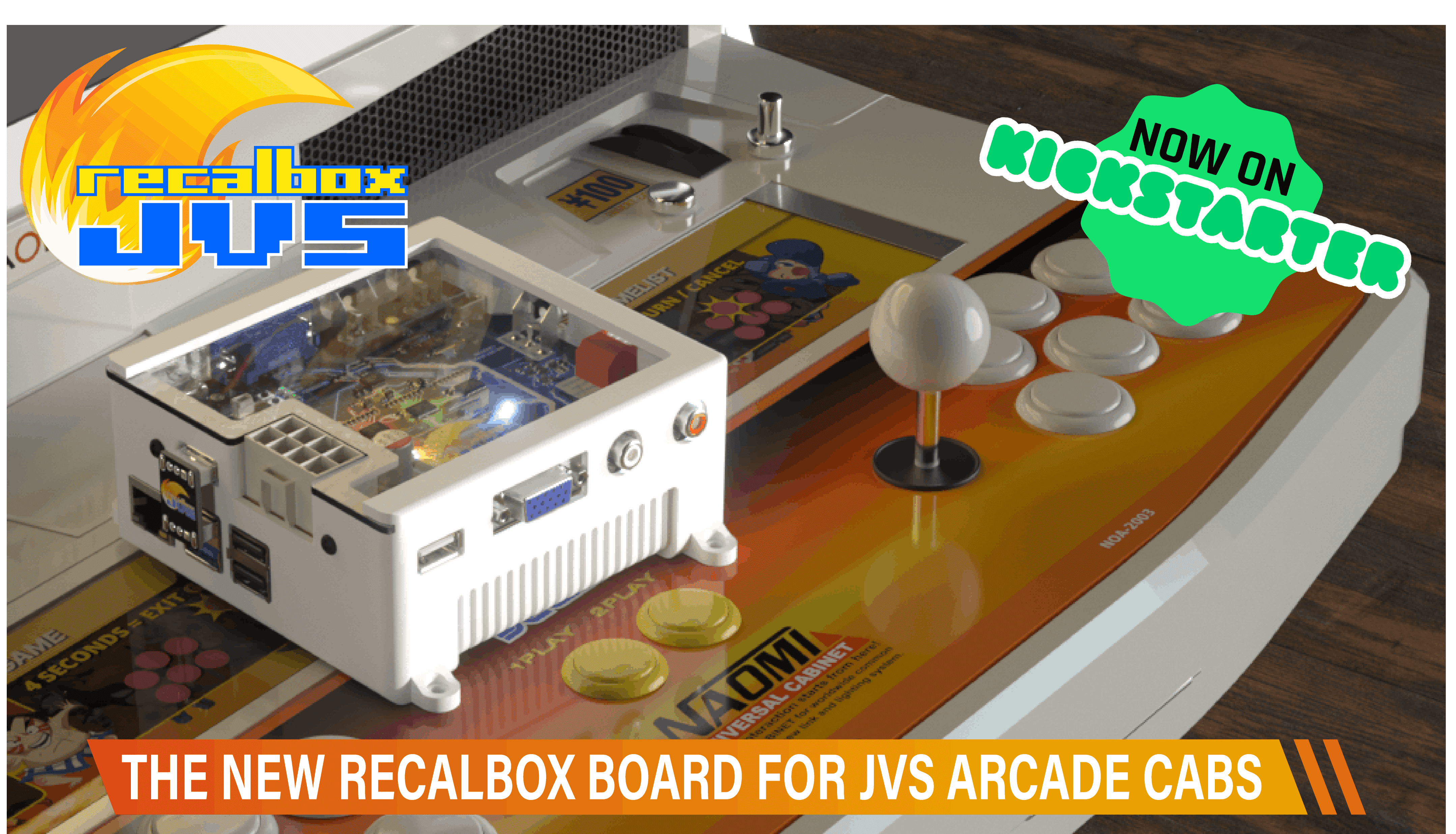 Official! Recalbox JVS: plug it in, power it on, play — the Kickstarter is live