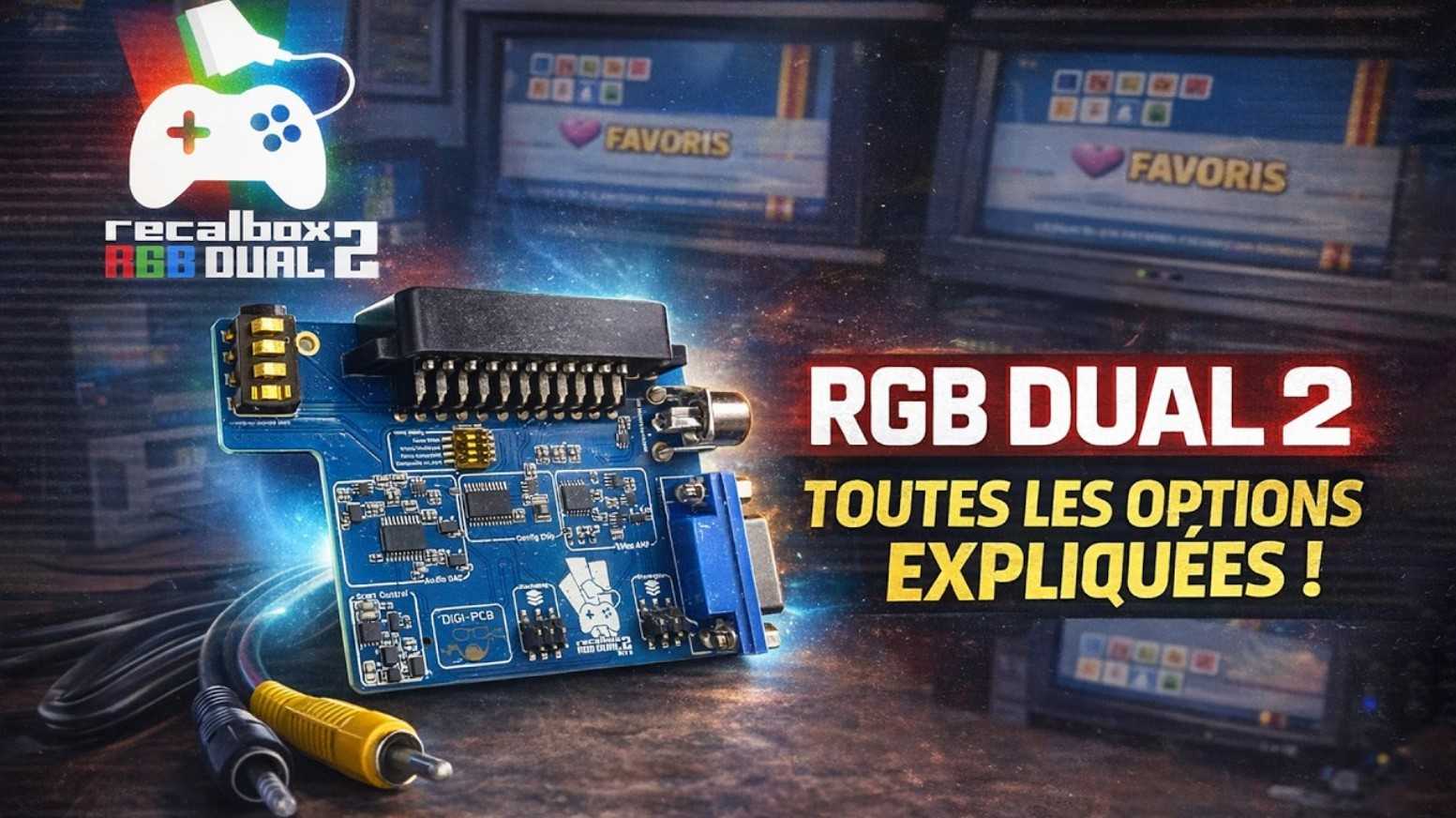 Recalbox RGB Dual 2 : Toutes les options et guide complet en vidéo
