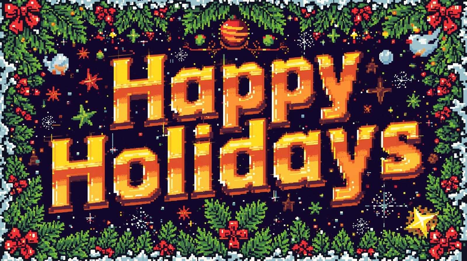 Bonnes Fêtes de fin d'année !