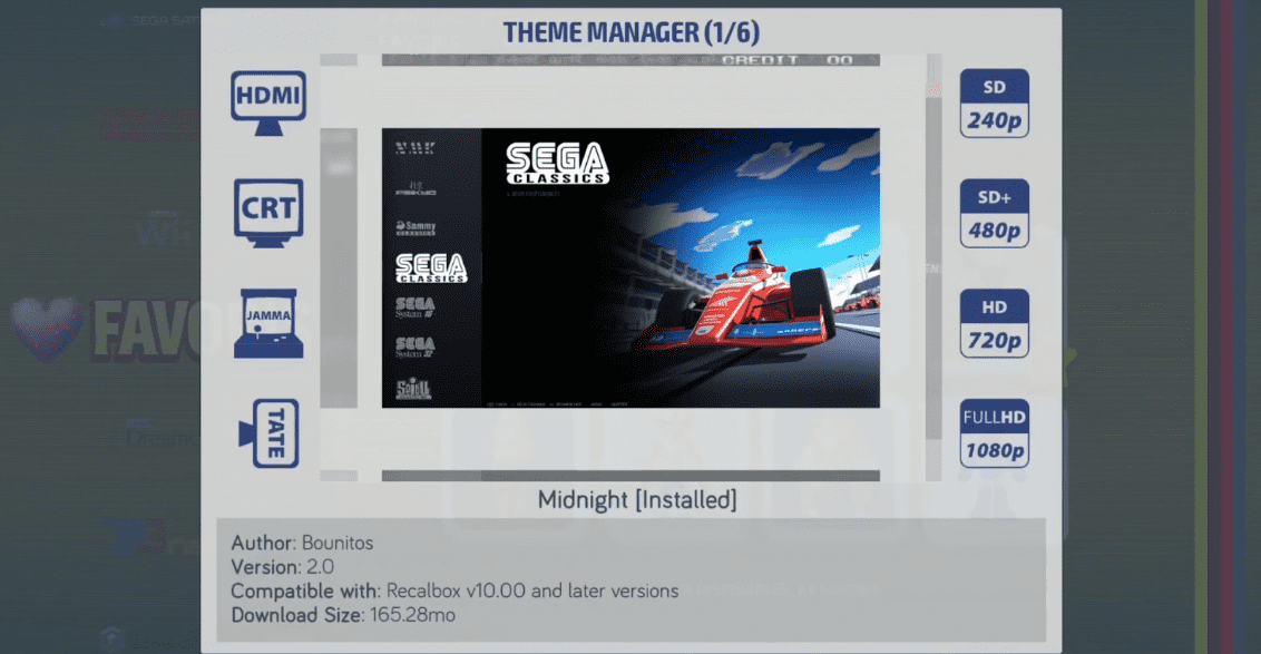 Vidéo tuto : le nouveau gestionnaire de thèmes de Recalbox 10