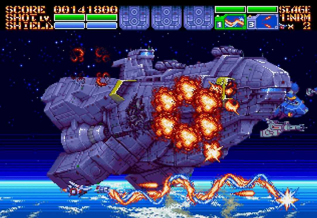 Earthion : le shmup prévu sur Mega Drive arrive aussi sur consoles modernes