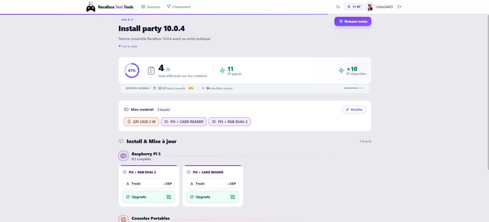 Recalbox Test Tools : le nouvel outil de test communautaire est disponible