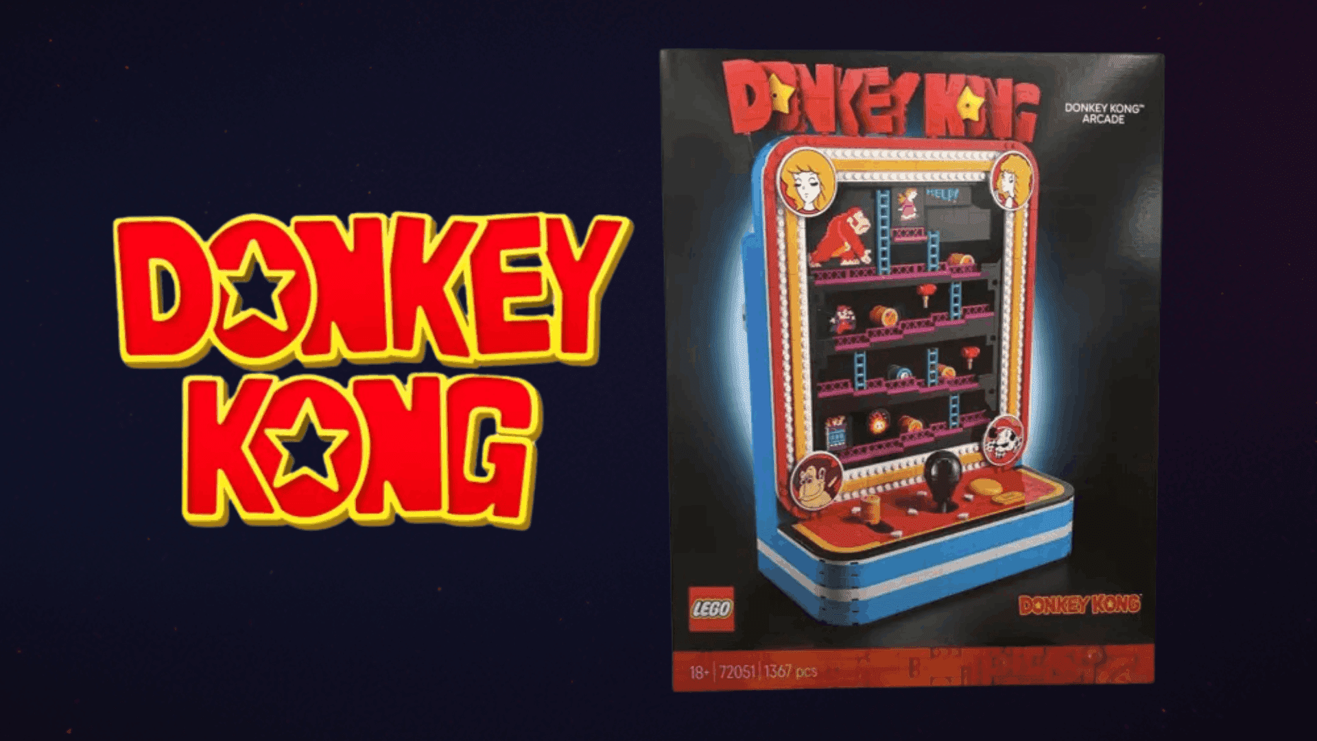LEGO Donkey Kong Arcade : une borne d'arcade jouable (ou pas) fuite en image