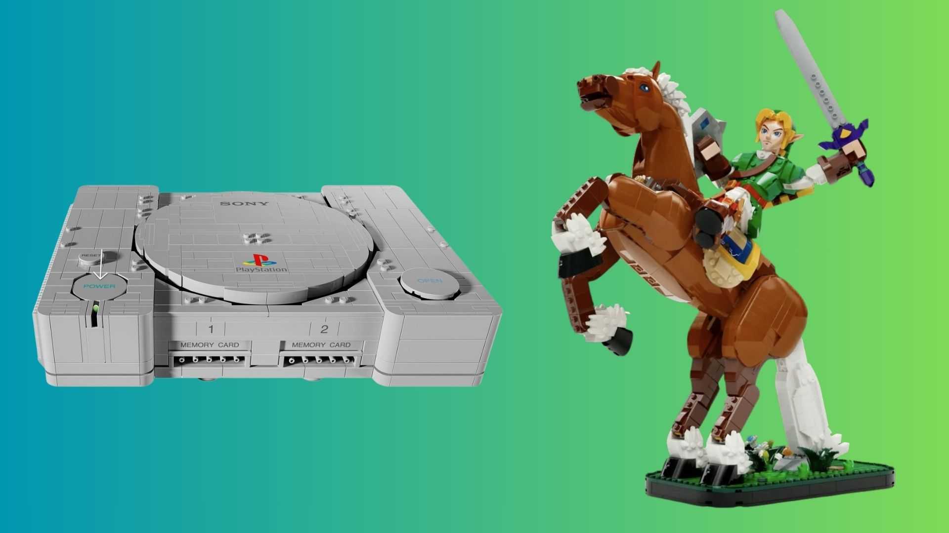 LEGO PlayStation et LEGO Zelda Link & Epona : Séance de rattrapage !