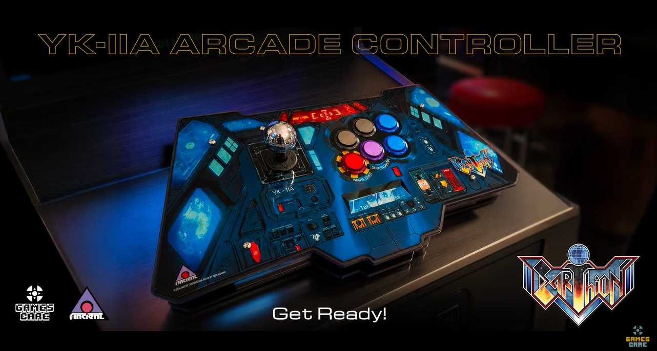 Earthion: A Dedicated Arcade Stick Announced for Mega Drive / Genesis