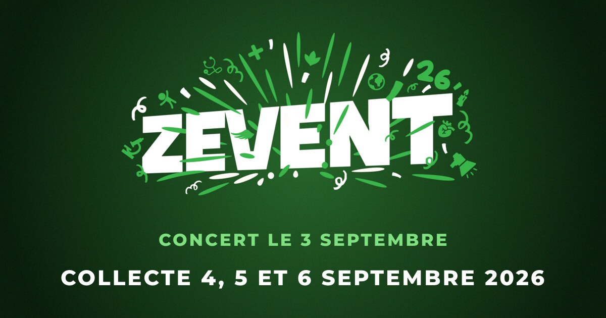 Affiche officielle du Z Event 2026